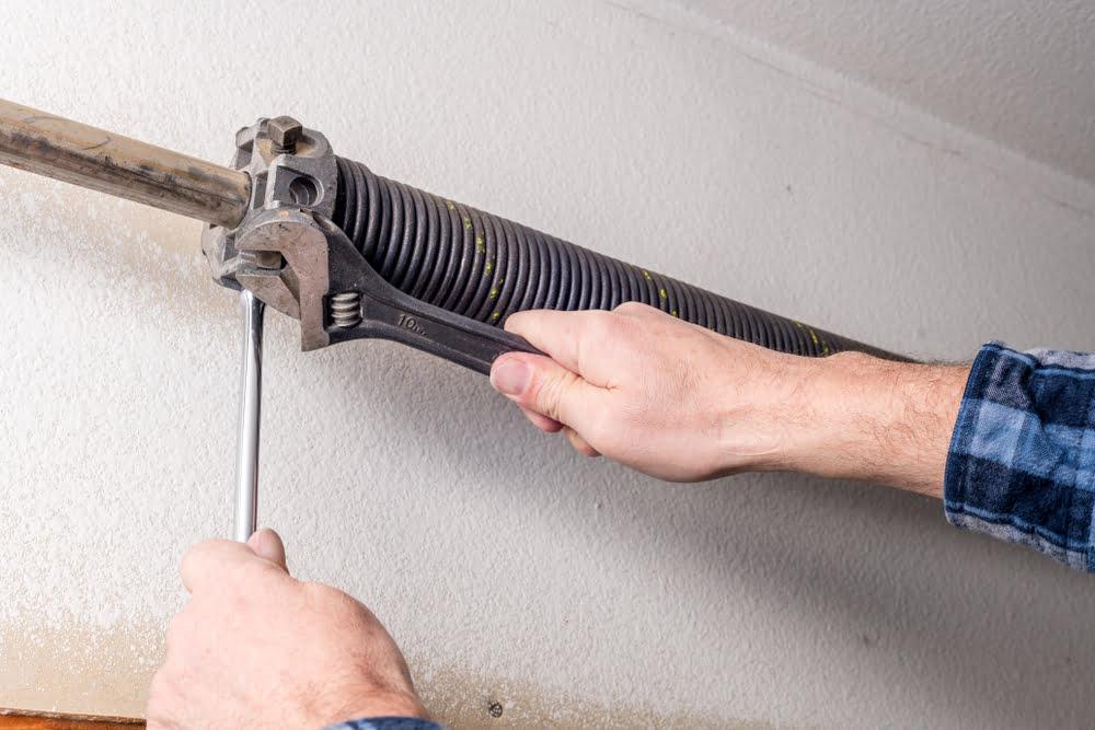 How to Open a Garage Door with a Broken Spring